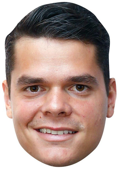 Milos Raonic Jb - Tennis Fancy Dress Cardboard Celebrity Face Mask