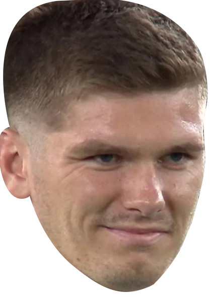 Owen Farrell Smirking Rugby Celebrity Face Mask