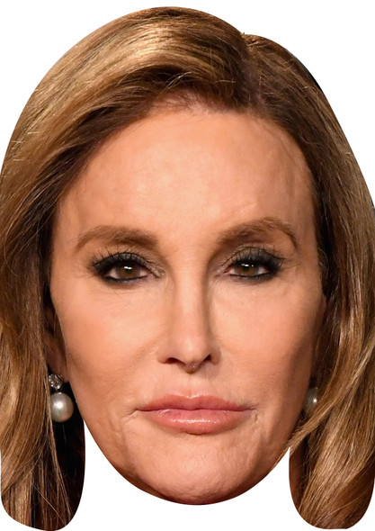 Caitlyn Jenner & Ian Wright Celebrity Party Face Mask | Fancy Dresss Pack Im A Celebrity