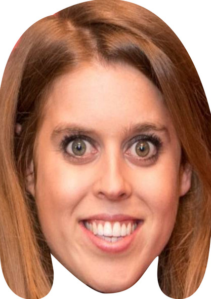 Royal Family Wedding Princess Beatrice Celebrity Party Face Mask | Fancy Dress