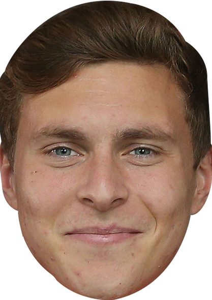 Victor Lindelof2 2020 Face Football Celebrity Party Face Mask | Fancy Dress