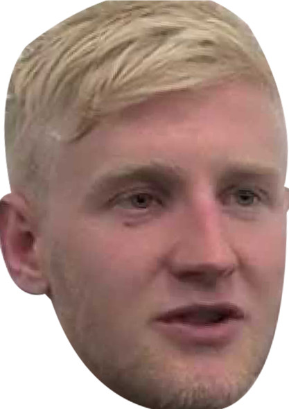 Will Hughes 2020 Face Football Celebrity Party Face Mask | Fancy Dress