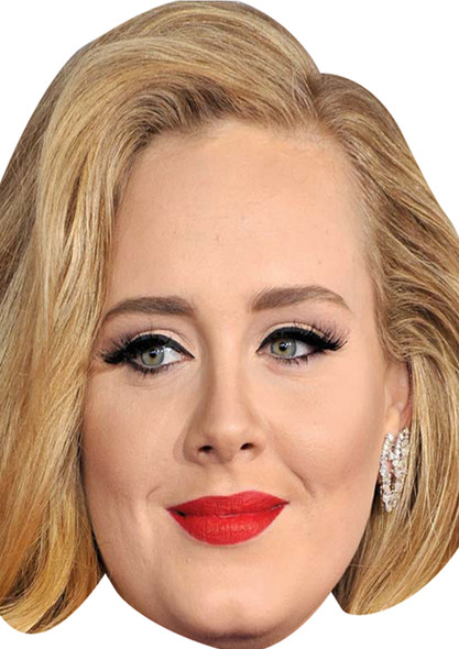 Adele 2020 Face Music Star Celebrity Party Face Mask | Fancy Dress