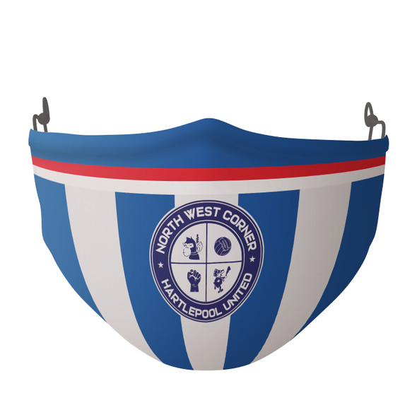 Hartlepool United Football face Mask