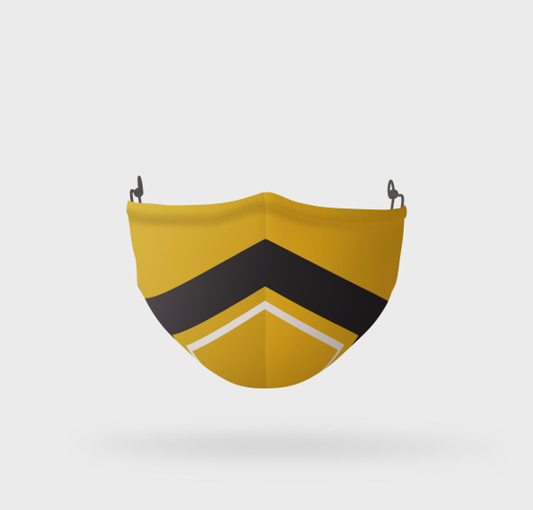 Inspired By Wolves Football Colours Face Covering