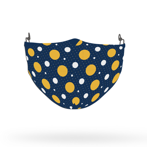 Geometrical Dotted Pattern Face Covering Print 5