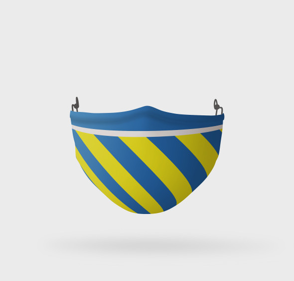 Inspired By Leeds United Football Colours Face Covering