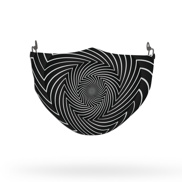 Illusion Pattern Theme Face Covering Print 1
