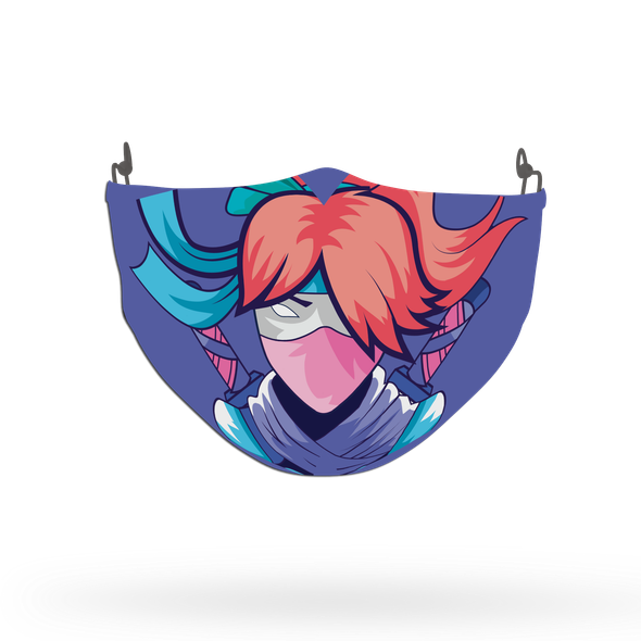 Ninja Theme Face Covering Print 2