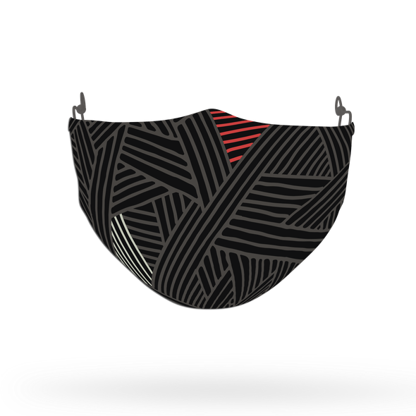 Crossline Geometrical Theme Face Covering Print 10