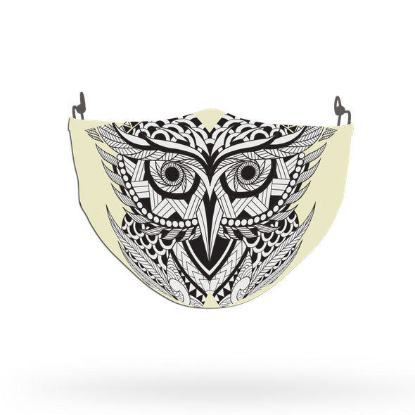 Owl Animal Face Covering Print 8