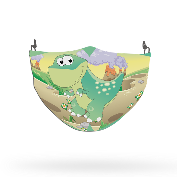 Dinosaurs Face Covering Print 16