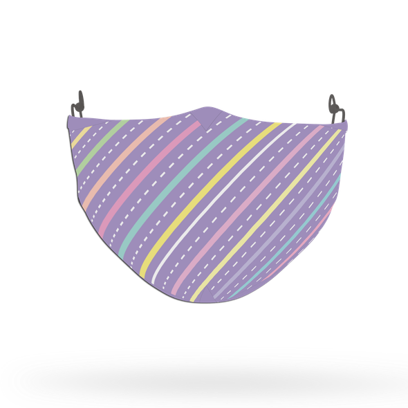 Rainbow Colours Face Covering Print 2