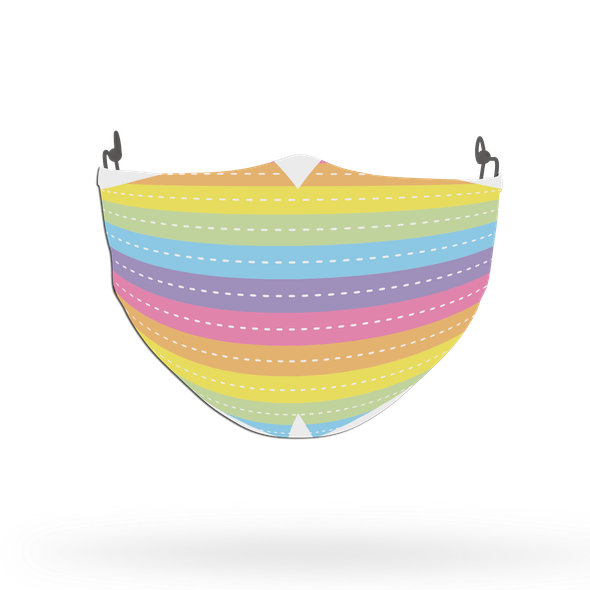 Rainbow Colours Face Covering Print 29