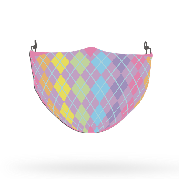 Rainbow Colours Face Covering Print 35