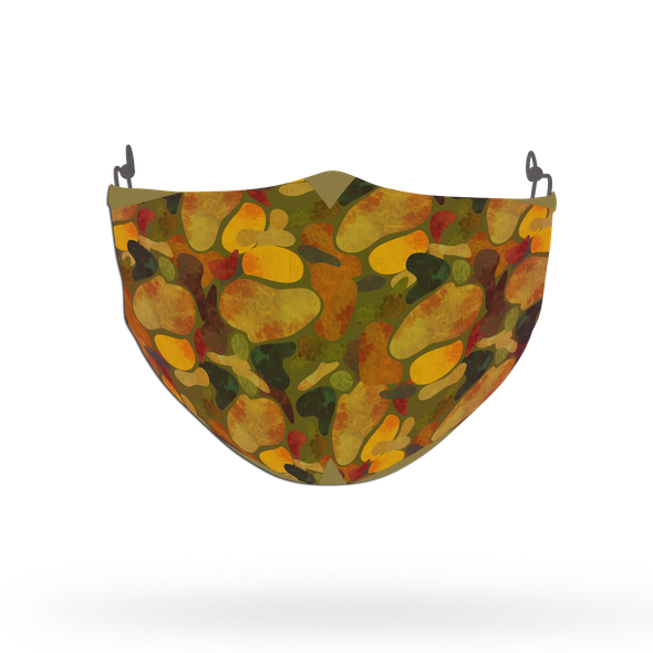 Camouflage Pattern Face Covering Print 14