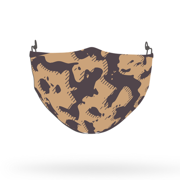 Camouflage Pattern Face Covering Print 16