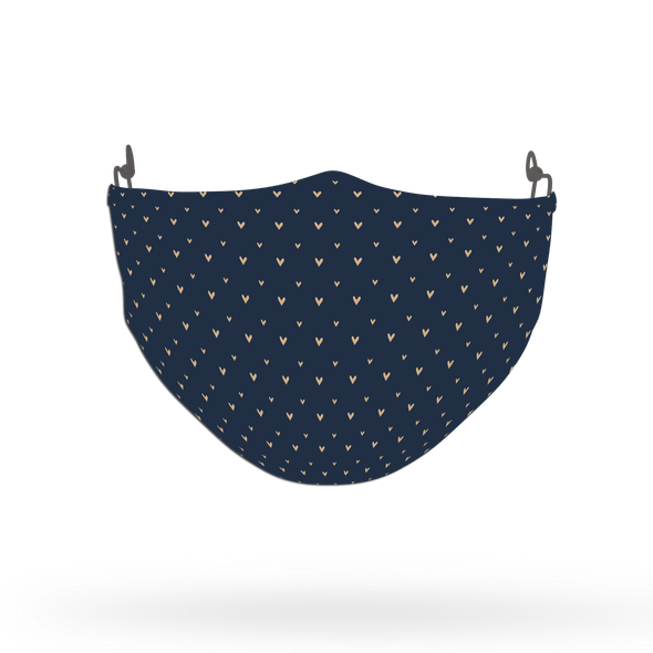 Heart Pattern Face Covering Print 41