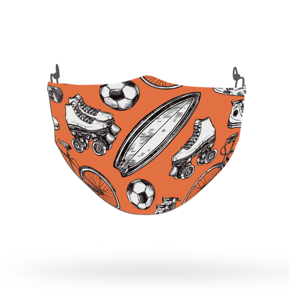 Sports Pattern Face Covering Print 1