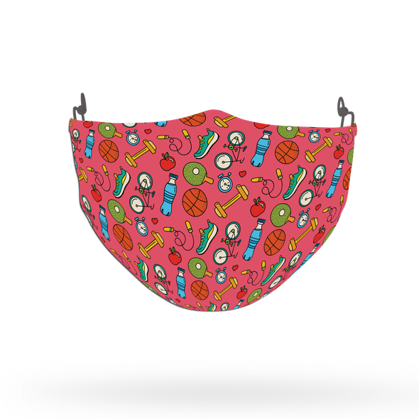 Sports Pattern Face Covering Print 5