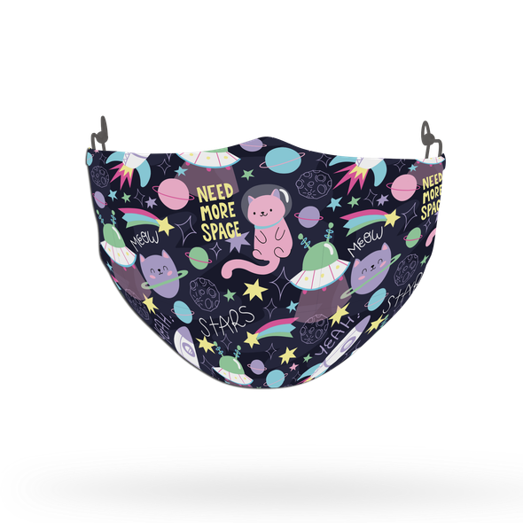 Cat Pattern Face Covering Print 11