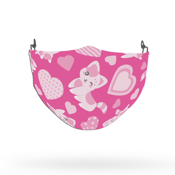 Cat Pattern Face Covering Print 18