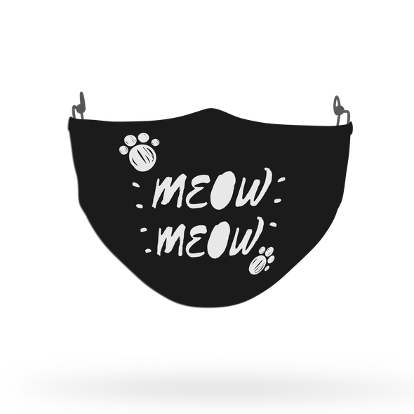 Cat Pattern Face Covering Print 24