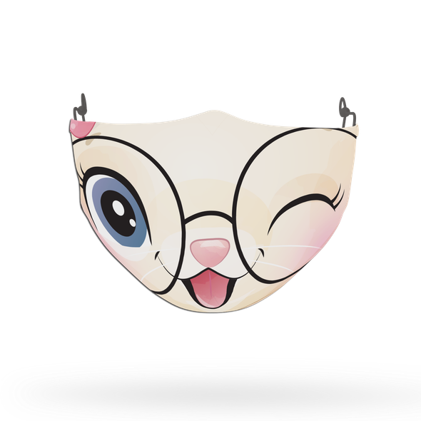 Cat Pattern Face Covering Print 28
