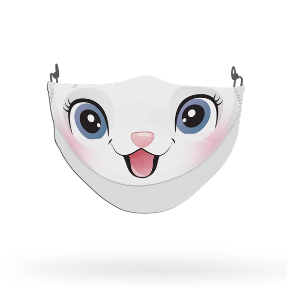 Cat Pattern Face Covering Print 29