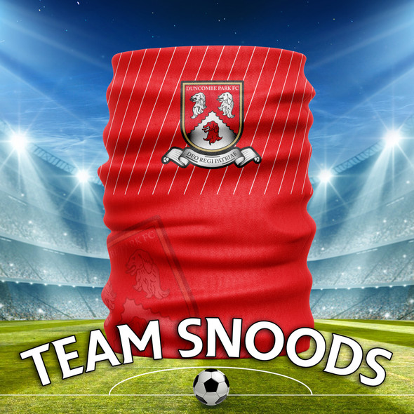 Duncombe Park Fc Team Club Snood - Club Colours