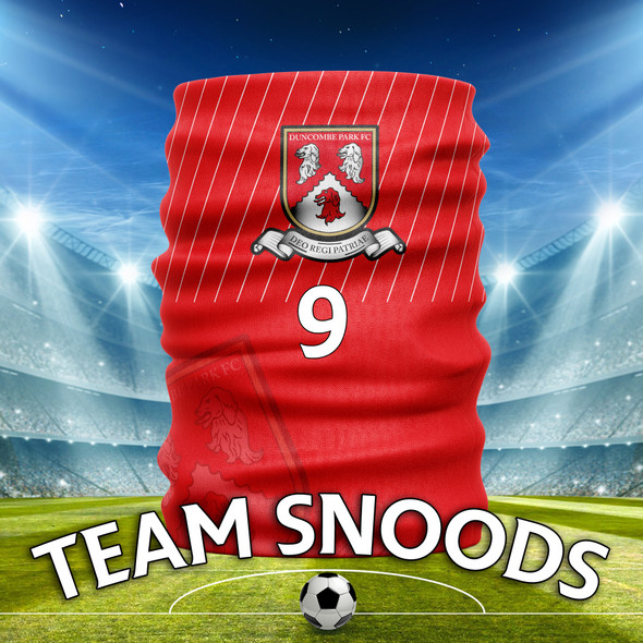Duncombe Park Fc Team Club Snood - Club Colours