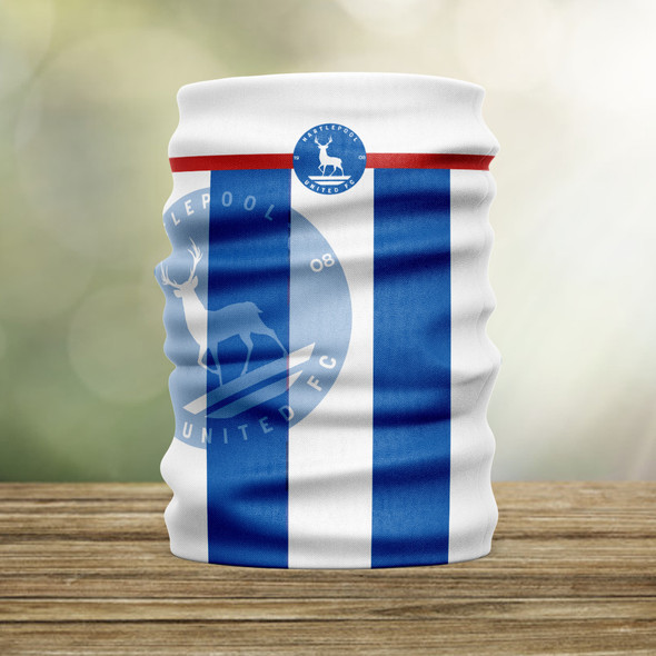 Copy Of Hartlepool United Fc - Team Club Snood Club Colours Version 1