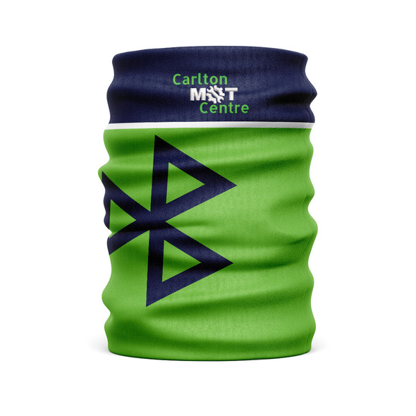 Carlton Mot - Team Club Snood Club Colours