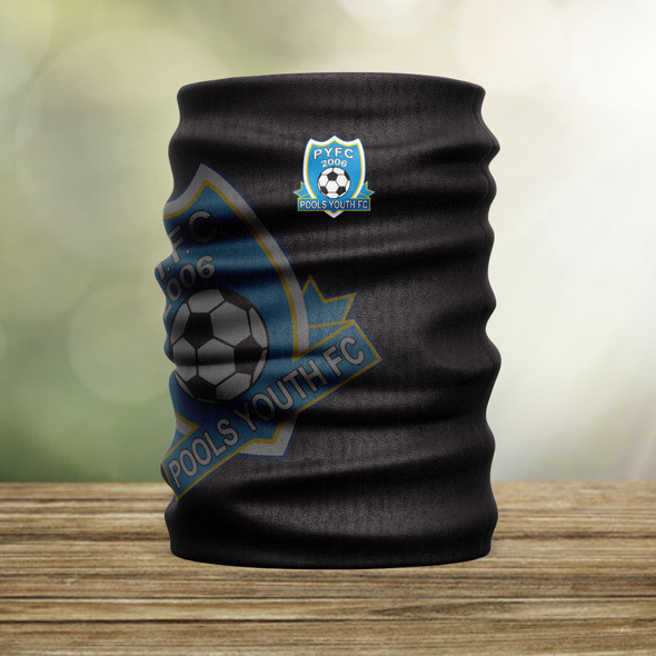 Pools Youth Black - Team Snood Club Colours
