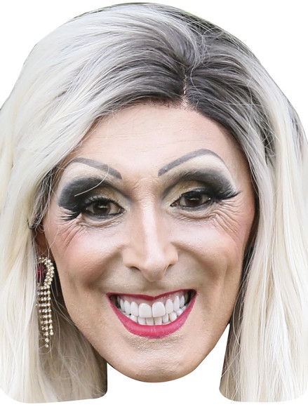 Johnny Robinson Xfactor Celebrity Face Mask - Fancy Dress Party Mask 2026