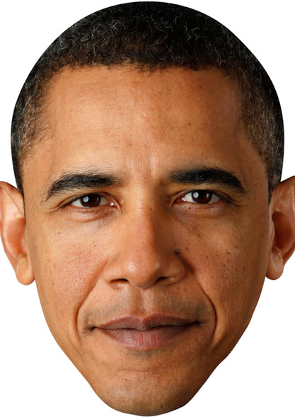 President Obama Celebrity Face Mask - Fancy Dress Party Mask 2026