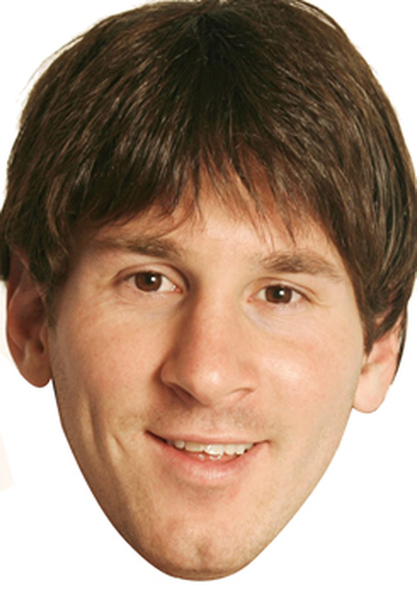 Lionel Messi Celebrity Face Mask - Fancy Dress Party Mask 2026