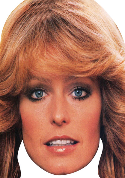 Farrah Fawcett Celebrity Face Mask - Fancy Dress Party Mask 2026
