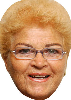 Pat Butcher Face Mask