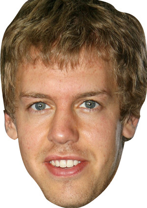 Sebastian Vettel Racing Driver Face Mask