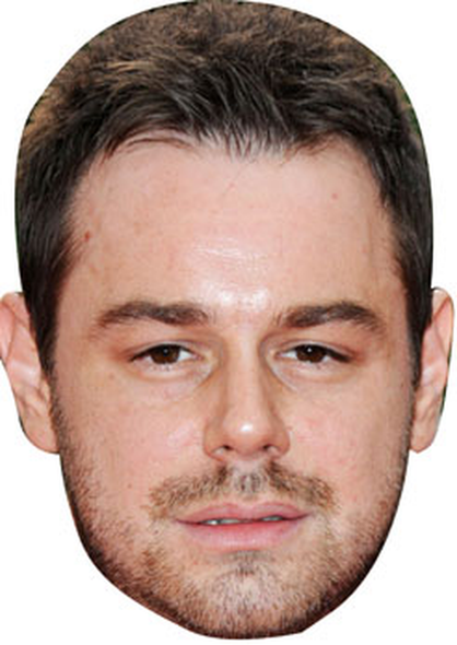 Danny Dyer Celebrity Face Mask - Fancy Dress Party Mask 2026