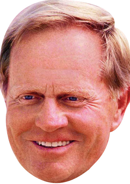 Jack Nicklaus Celebrity Face Mask - Fancy Dress Party Mask 2026