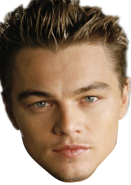 Leonardo Dicaprio Young Celebrity Face Mask - Fancy Dress Party Mask 2026