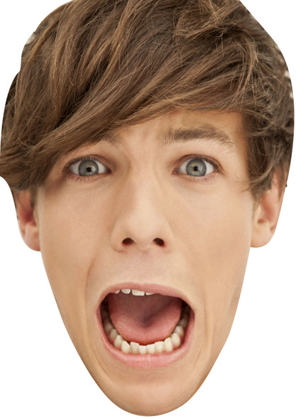 Louis Tomlinson 1 Direction 1 Celebrity Face Mask - Fancy Dress Party Mask 2026