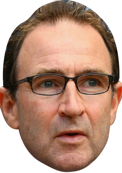 Martin O'Neil Football Manager Celebrity Face Mask - Fancy Dress Party Mask 2026