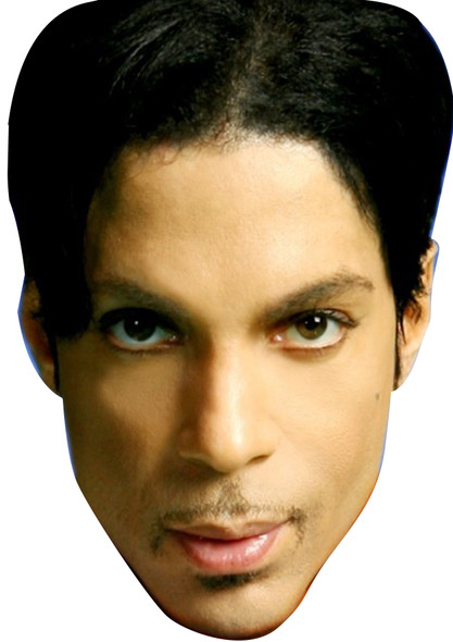 Prince Mint Celebrity Face Mask - Fancy Dress Party Mask 2026