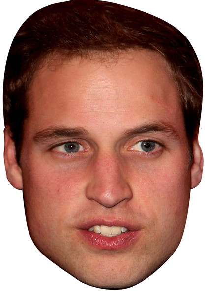 Prince William New Celebrity Face Mask - Fancy Dress Party Mask 2026