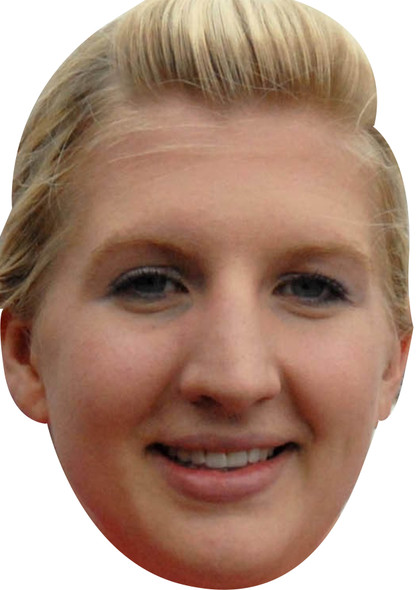 Rebecca Adlington Celebrity Face Mask - Fancy Dress Party Mask 2026