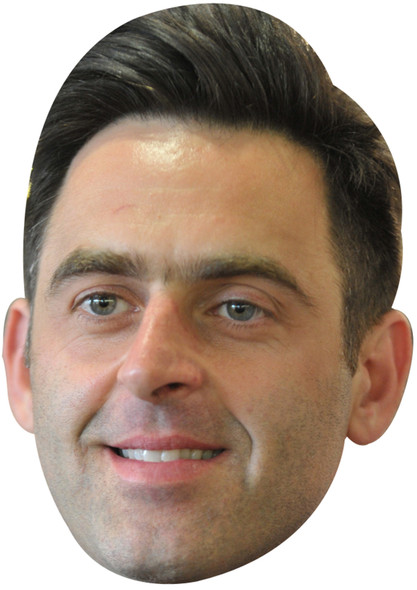 Ronnie O'Sullivan Celebrity Face Mask - Fancy Dress Party Mask 2026