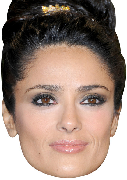 Salma Hyeck Celebrity Face Mask - Fancy Dress Party Mask 2026